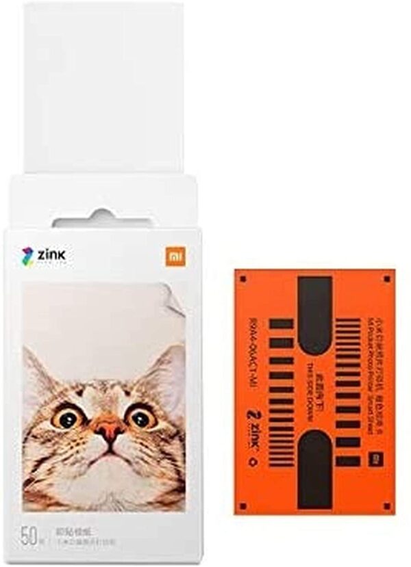Xiaomi mijia AR Portable Photo Printer Pieces of Zink Photo Paper.