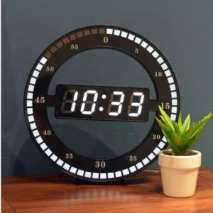 12 Inches LED Ring Wall Clock