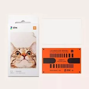 Xiaomi mijia AR Portable Photo Printer Pieces of Zink Photo Paper.