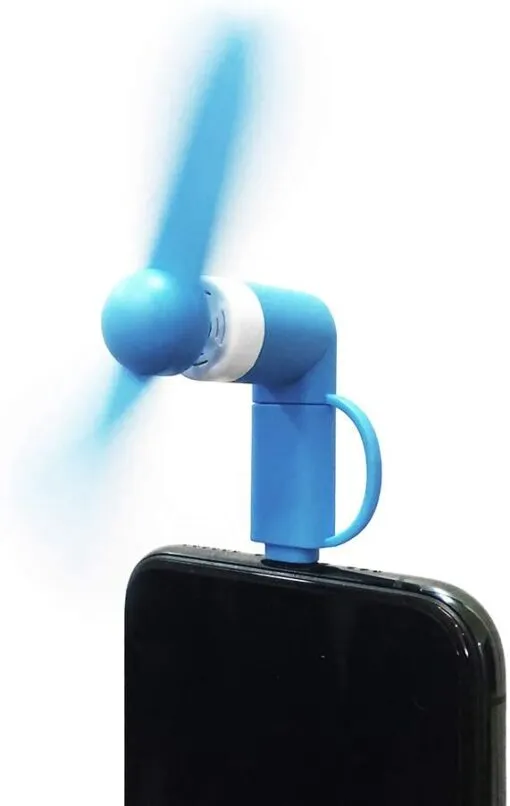 (6) Mini Cell Phone Fan for iPhone and Android - Image 3
