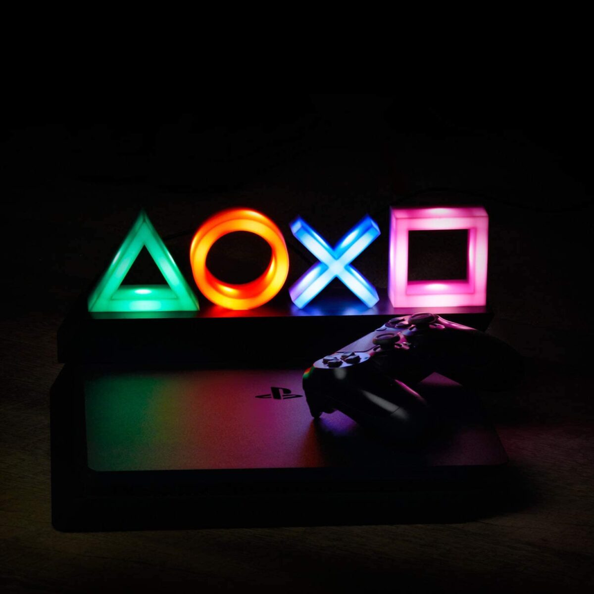 Playstation icons light