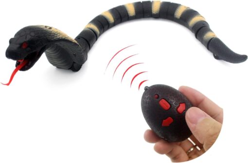 Black Cobra Snake Toy (Prank Toy) - Image 6