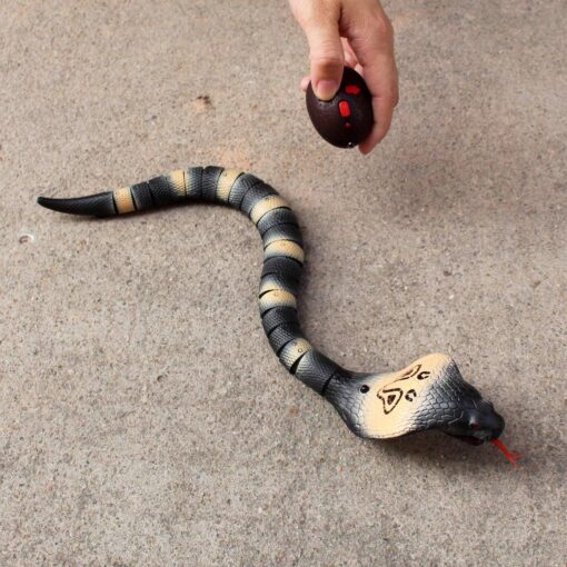 Black Cobra Snake Toy (Prank Toy) - Image 2