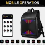 LED Backpack App Control With Bluetooth Speaker