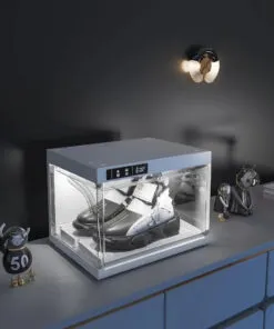 LED Smart Control Display Case and Collection Crate(1 Pack)