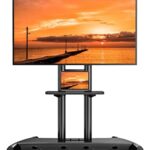 Mobile TV Cart TV Stand with Wheels for 55" - 90" Inch