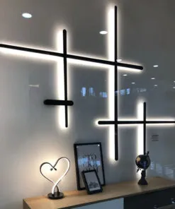 LED Simple Art Decor Wall Lamp Backlight Background (182 CM)