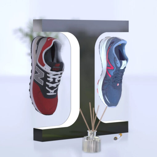 Dual Levitating Sneaker RGB Display - Image 5