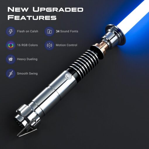 Star Wars The Black Series Luke Skywalker Force FX Elite Electronic Lightsaber - Image 7