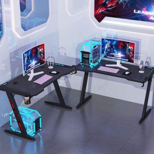 RGB Lighting Home Office Desk Gaming - 1.2 mtr - Image 2