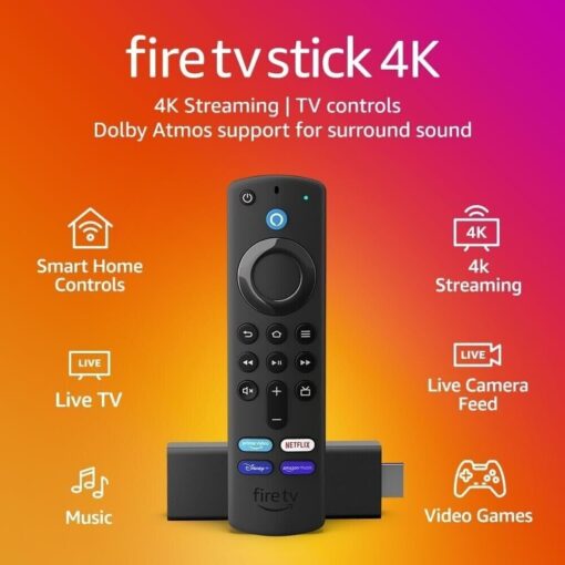 Amazon Fire TV Stick 4K Streaming Device (US model) - Image 3