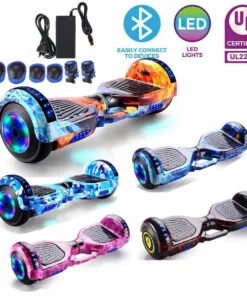 Hoverboard Bluetooth Speaker LED Self Balancing Scooter (6.5 inch)