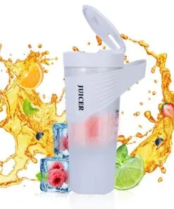 (White) Portable Blender For Shakes And Smoothies, Portable for Traveling Gym Office