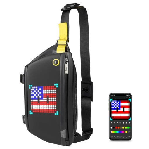 Divoom Sling Bag with Pixel Art Display