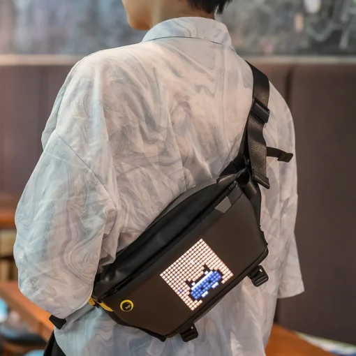 Divoom Sling Bag with Pixel Art Display - Image 5