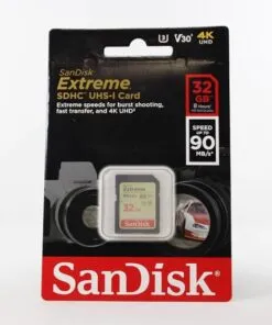 SanDisk Extreme Sdhc Card 32GB 90mb/s