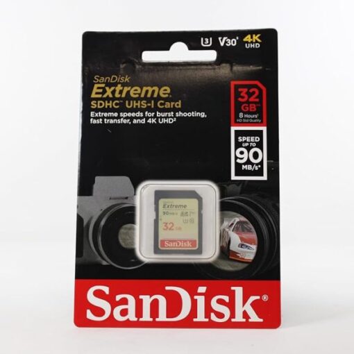 SanDisk Extreme Sdhc Card 32GB 90mb/s