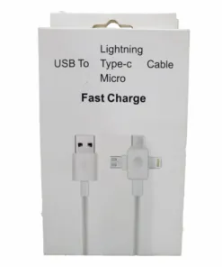 USB to Lightning/Type C/Micro Sub Cable