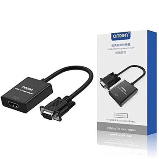 Onten Otn-51385 Vga to Hdmi Audio with Audio