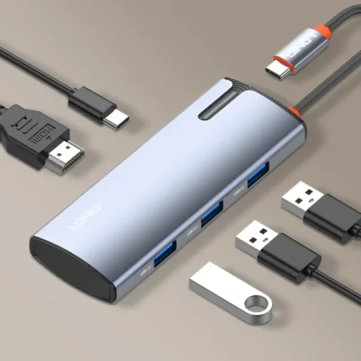 Ldnio Ds 15H 5-in-1 Usb-C Hub