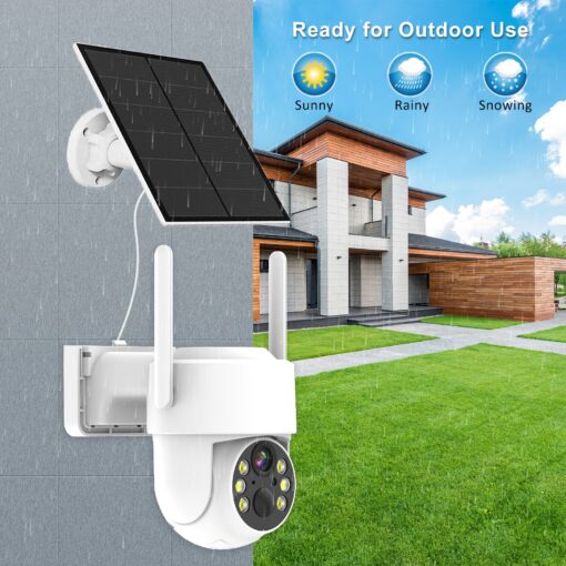 Wireless Cloud Camera Solar Powered Tv-Gkxmc - Image 2