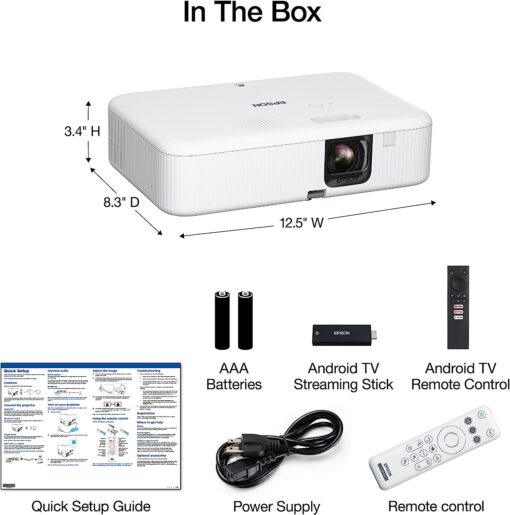 Epson EpiqVision Flex CO-FH02 Smart Portable Projector - Image 3