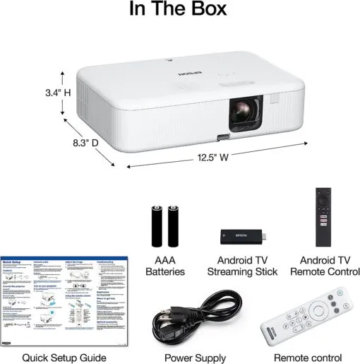 Epson EpiqVision Flex CO-FH02 Smart Portable Projector - Image 3