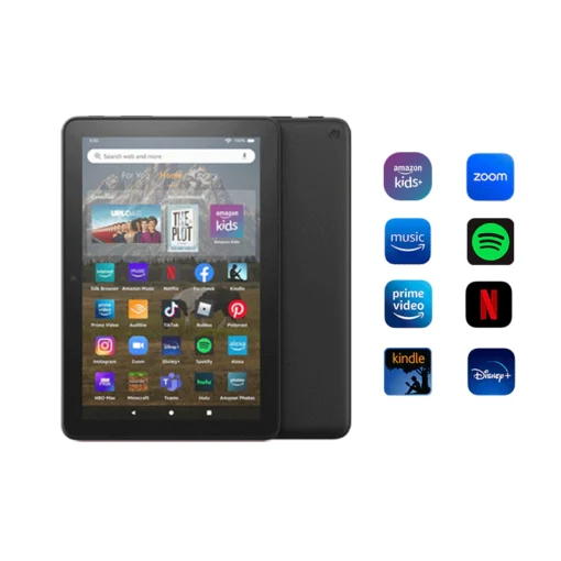 Amazon Black Fire Hd8 12th Gen Tablet – 32 GB - Image 2