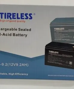 Tireless Rechargeable UPS battery 12V9.2Ahs