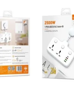 Ldnio Sc2413 2 Universal Outlet Power Sockets