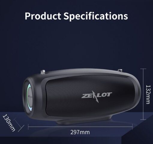 Zealot S37l 3d Heavy Bass Sound Bluetooth Speaker - Image 3