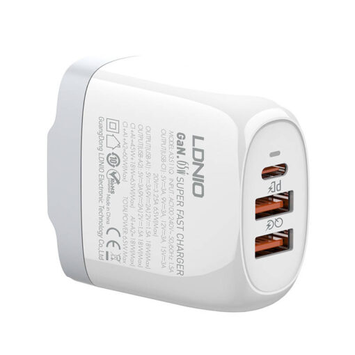 Ldnio A3511Q 65W Type C Faster Plug Charger - Image 2