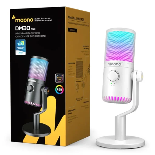 Maono DM30RGB Programme Usb Condenser Mic - Image 3