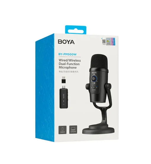 BOYA Dual Function Microphone BY-PM500W