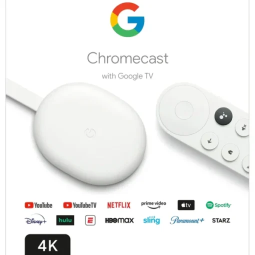 Google Chromecast With Google Tv- 4K