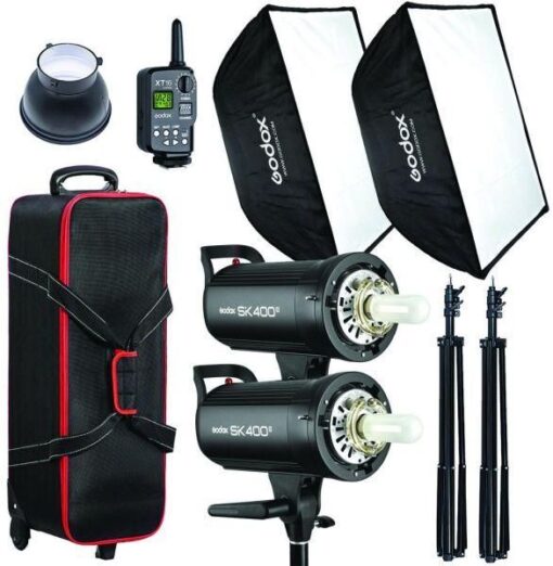 Godox SK400ii 2Heads Bowens Mount Softbox 400w 60x90cm