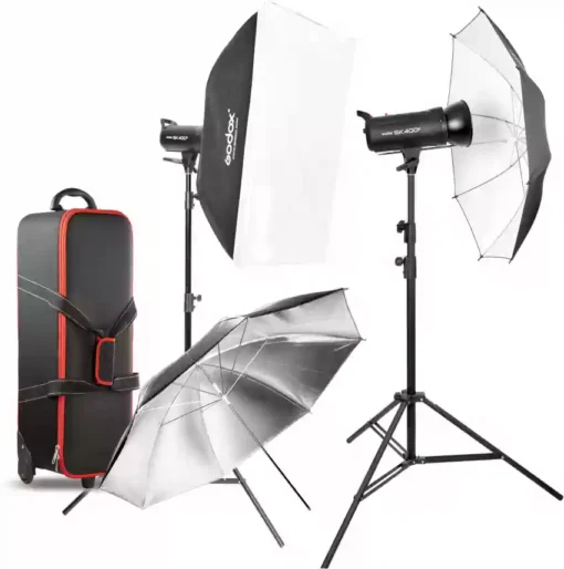 Godox SK400ii 2Heads Bowens Mount Softbox 400w 60x90cm - Image 4