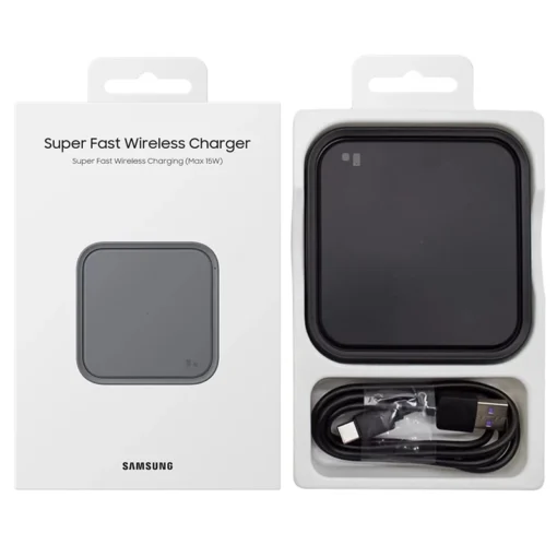 Samsung 15W Wireless Charger- Graphite - Image 3