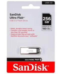 Sandisk Ultra Flair Usb 3.0 Flash Drive 256gb 150mb/s