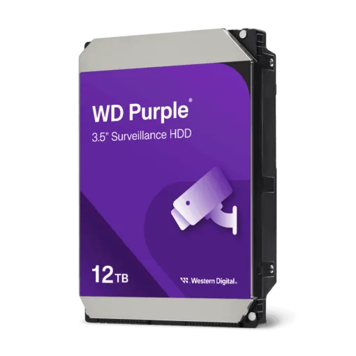 WD Purple Surveillance HDD (CCTV) 12TB