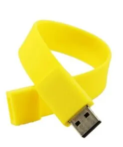 Silicon Wristband Printable Flash 8Gb Yellow Best Buy