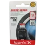 Iconix MicroSD Card 16gb 80mb/s