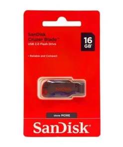 Sandisk Cruzer Blade Usb 2.0 Flash Drive 16gb