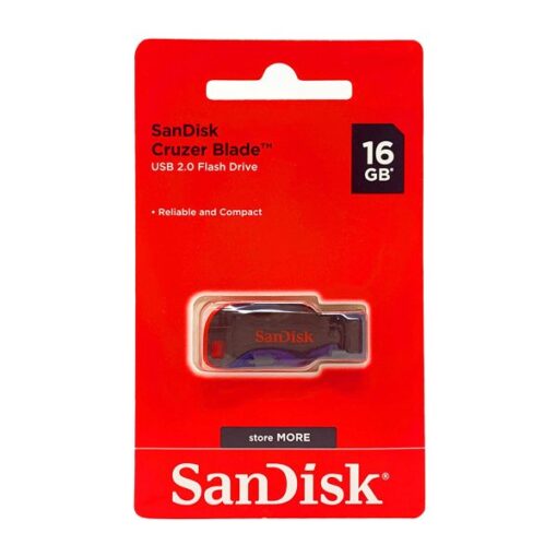 Sandisk Cruzer Blade Usb 2.0 Flash Drive 16gb