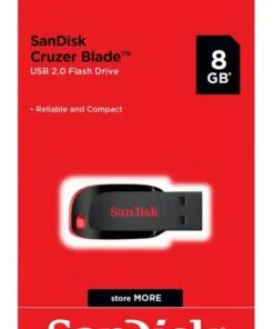 Sandisk Cruzer Blade Usb 2.0 Flash Drive 8gb