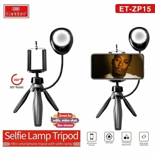 Earldom Live Stream Desktop Selfie Ringlight - Image 2