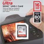 SanDisk Ultra Sdhc Card 16gb 80mb/s