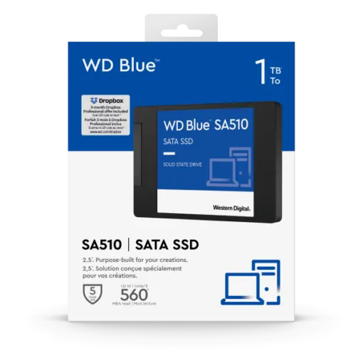 WD Blue SA510 Sata SSD 1tb Internal