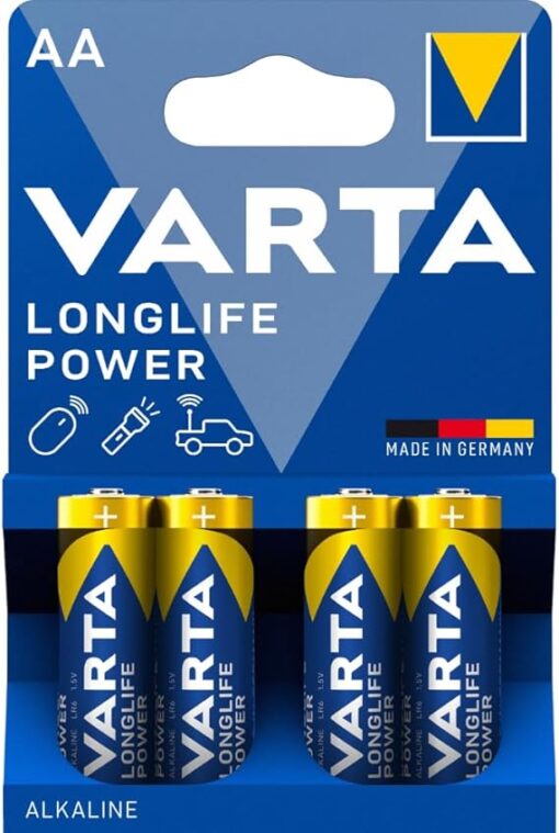 Varta Alkaline AA Battery (4 in 1) - Image 3