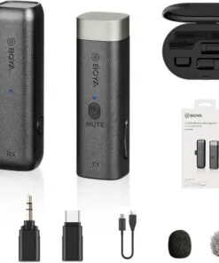 Boya By-WM3U Lapel Wireless Microphone